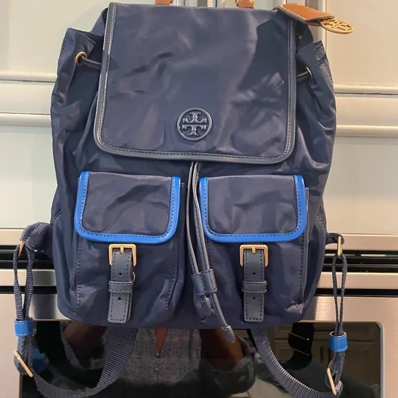 Tory Burch | Bags | Tory Burch Flap Nylon Drawstring  display picture 1